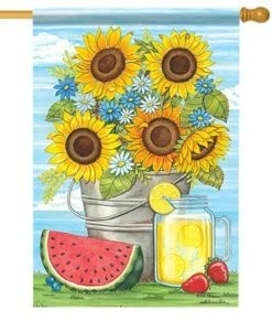 Perfect Summer House Flag