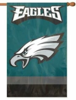 Philadelphia Eagles Applique House Flag