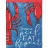 Pinch Peel Eat Double Applique House Flag