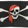 Pirate Red Bandana Flag 3×5 2-Ply Polyester -Flag Sales 2024 pirate red bandana flag 3x5 2 ply polyester