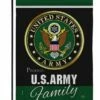 Proud Army Family Sublimated Garden Flag -Flag Sales 2024 proud army family sublimated garden flag