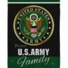 Proud Army Family Sublimated House Flag -Flag Sales 2024 proud army family sublimated house flag