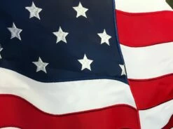 Proud To Be American Double Applique House Flag -Flag Sales 2024 proud to be american double applique house flag detail 2