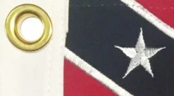 Rebel Confederate Battle Flag 12×18 Sewn Cotton
