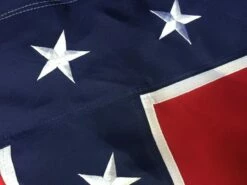 Rebel Confederate Battle Flag 3×5 2-Ply Polyester Embroidered Stars
