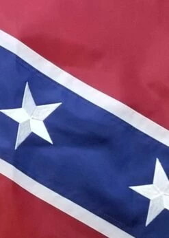 Rebel Confederate Battle Flag Sewn Nylon 300D 3×5