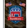 Republican Votes Count Sublimated Garden Flag
