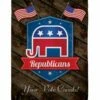 Republican Votes Count Sublimated House Flag -Flag Sales 2024 republican votes count sublimated house flag