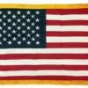 Sewn Cotton 3×5 American Flag With Gold Fringe -Flag Sales 2024 sewn cotton 3x5 american flag with gold fringe
