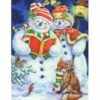 Snowman Christmas Carols House Flag 1 Snowman Christmas Carols House Flag -Flag Sales 2024 snowman christmas carols house flag