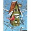 Snowy Songbirds House Flag 1 Snowy Songbirds House Flag -Flag Sales 2024 snowy songbirds house flag