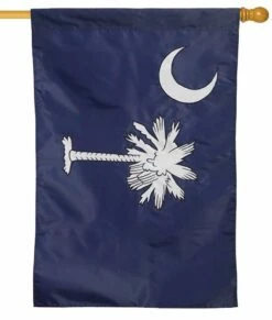 South Carolina Applique House Flag