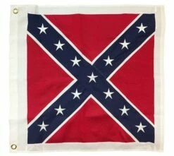 Square Confederate Battle Flag 32″x32″ 2-Ply Polyester
