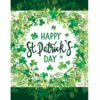 St. Pat’s Wreath House Flag