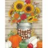 Sunflower Milk Can House Flag -Flag Sales 2024 sunflower milk can house flag