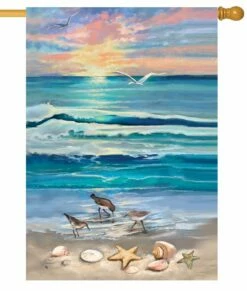 Sunrise Beach House Flag