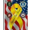 Support Our Troops With Seals Sublimated Garden Flag -Flag Sales 2024 support our troops with seals sublimated garden flag