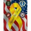 Support Our Troops With Seals Sublimated House Flag -Flag Sales 2024 support our troops with seals sublimated house flag