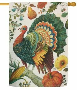 Suzani Turkey Sublimated House Flag