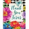 Thank You Jesus House Flag