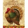 Thanksgiving Turkey Patterns House Flag -Flag Sales 2024 thanksgiving turkey patterns house flag