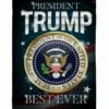 Trump Best Ever Sublimated House Flag