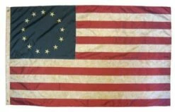 Vintage Antiqued Sewn Nylon 3×5 Betsy Ross Flag -Flag Sales 2024 vintage antiqued sewn nylon 3x5 betsy ross flag