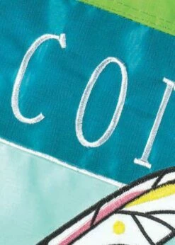 Welcome Dragonfly Double Applique House Flag -Flag Sales 2024 welcome dragonfly double applique house flag detail 1