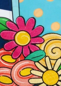 Welcome Home Birdhouse Applique Garden Flag -Flag Sales 2024 welcome home birdhouse applique garden flag detail 1