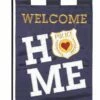 Welcome Home Police Double Applique Garden Flag -Flag Sales 2024 welcome home police double applique garden flag 1330 1
