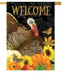 Welcome Turkey House Flag