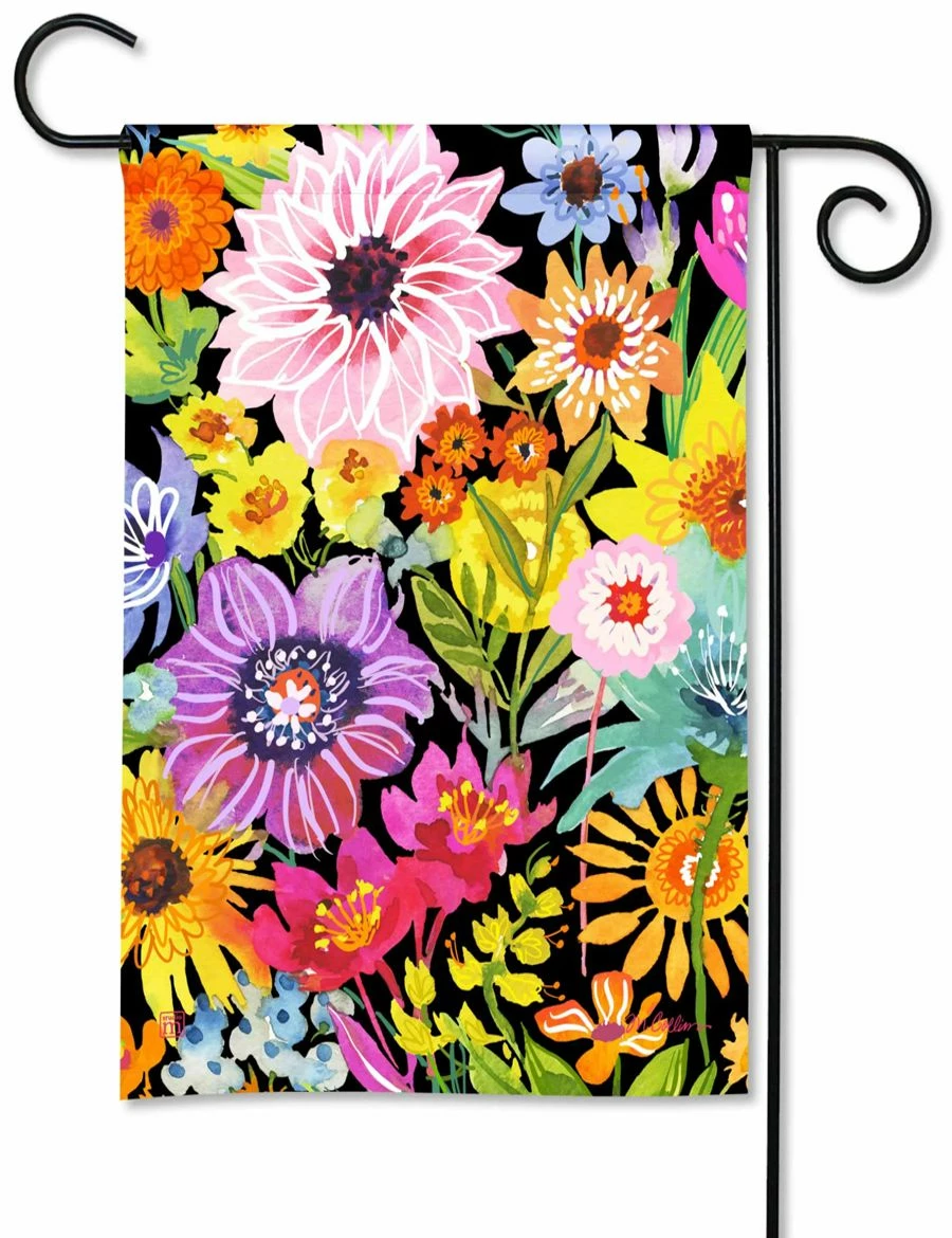 Wildflowers Garden Flag 3 Wildflowers Garden Flag