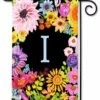 Wildflowers Monogram I Garden Flag -Flag Sales 2024 wildflowers monogram i garden flag