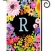 Wildflowers Monogram R Garden Flag 2 Wildflowers Monogram R Garden Flag -Flag Sales 2024 wildflowers monogram r garden flag