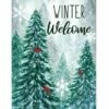 Winter Wonderland House Flag -Flag Sales 2024 winter wonderland house flag